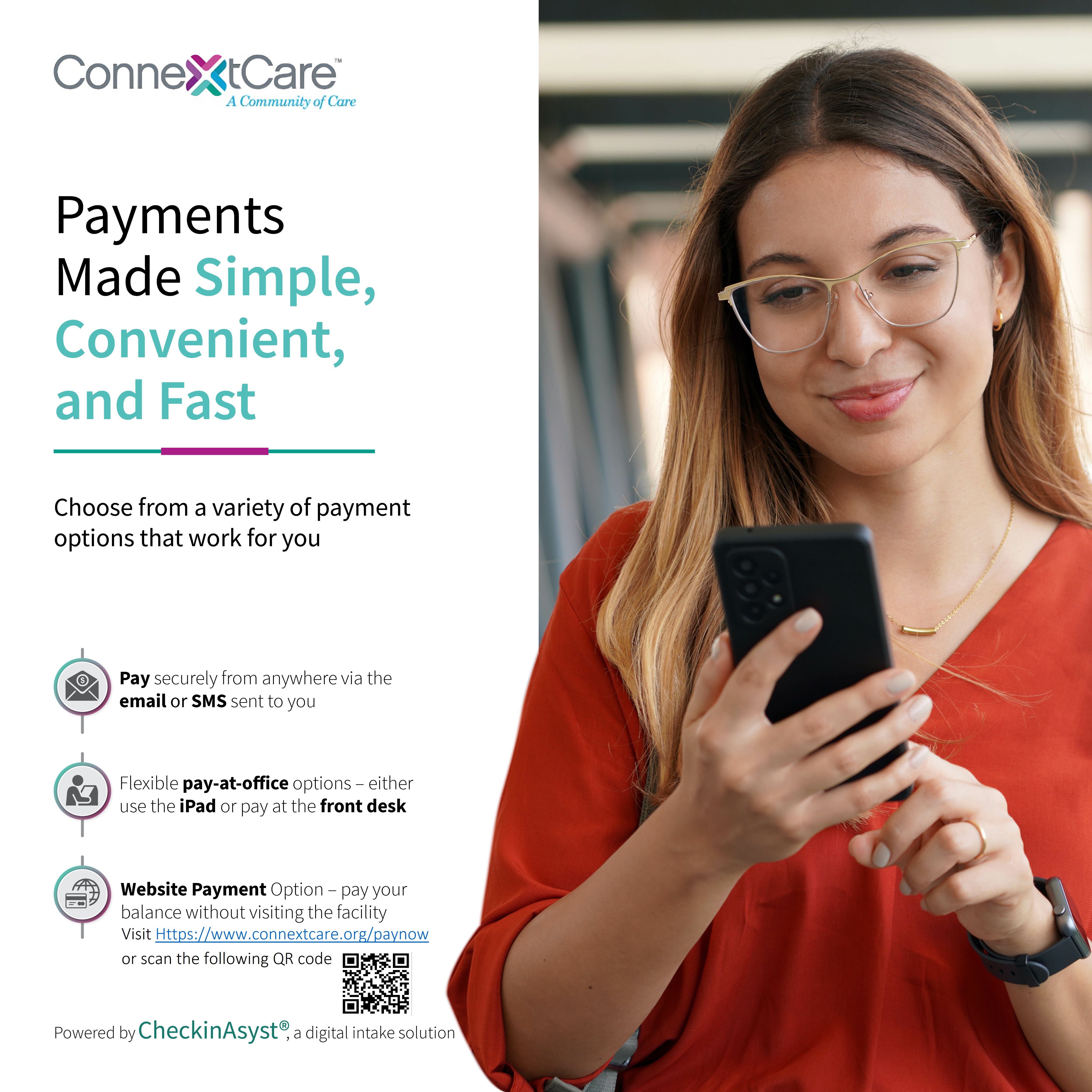 ConnextCare Launches New Platform For Easy Online Payment Options Image